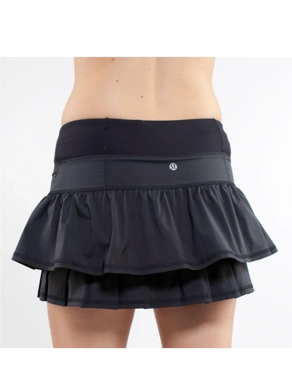 VINTAGE 2011 Lululemon sz 8 Run Your Heart Out Skirt skort athleisure y2k retro
